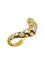 Bague 52 GILBERT ALBERT. Bague or jaune 18K et diamants 58 Facettes