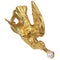 L'élégance en vol : la broche-pendentif cigogne victorienne