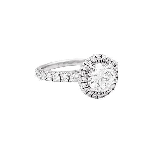 Bague 52 Bague Cartier "Destinée" en  platine, diamant 1.06 carat. 58 Facettes 34413