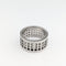 Bague 59 Bague Gucci Large Scroll or blanc et diamants 58 Facettes 31501