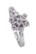 Bague 58 Bague fleur diamants années 50' 58 Facettes 091001
