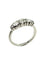 Bague 54 Bague Jarretière vers 1950 or et diamants 58 Facettes