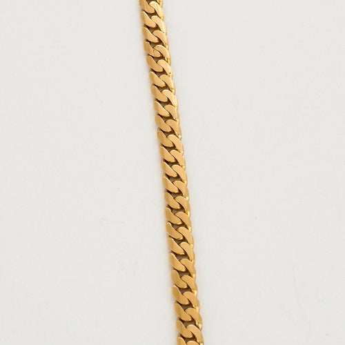 Collier Chaine maille gourmette or jaune 58 Facettes MLJ0377