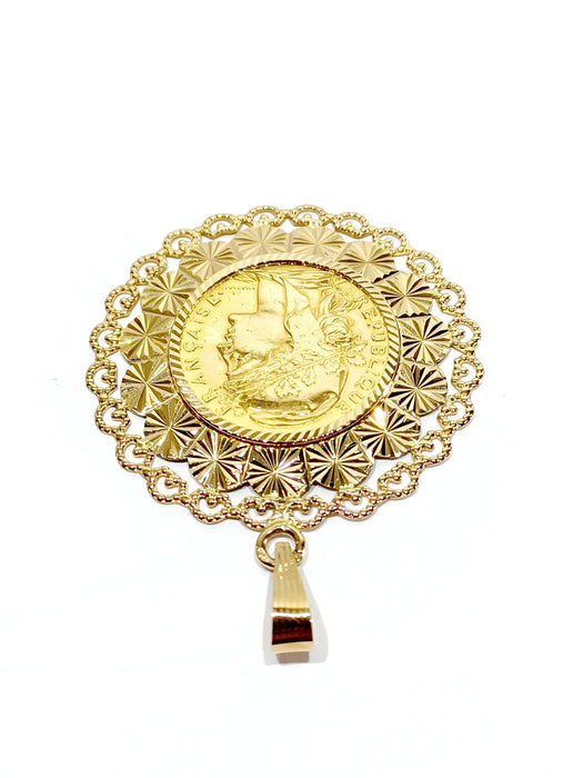 Pendentif Pendentif Louis d'or 58 Facettes