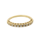 Bague 51 Bague en or jaune et diamants 58 Facettes