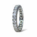 Bague 55 Alliance diamants en or blanc 58 Facettes 320