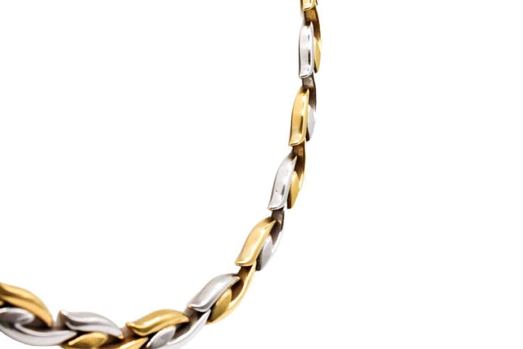 Collier Collier moderne bicolore 58 Facettes 240004