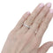 Bague 51 Bague Boucheron, "Beloved", platine et diamants. 58 Facettes 35168
