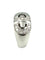 Bague BVLGARI. Collection "Parentesi", bague or blanc 18K et diamants 58 Facettes