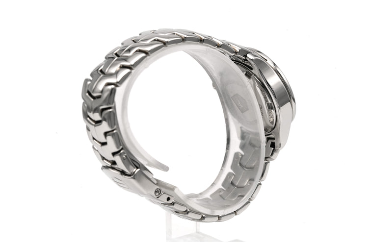 TAG Heuer - Montre Link en acier, nacre et diamants 0,07 ct