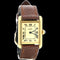 Montre Cartier Montre Tank Vermeil Must De Cartier Vermeil 58 Facettes MT43355
