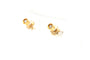 Boucles d'oreilles Boucles d'oreilles en or jaune serties de diamants 58 Facettes 22379
