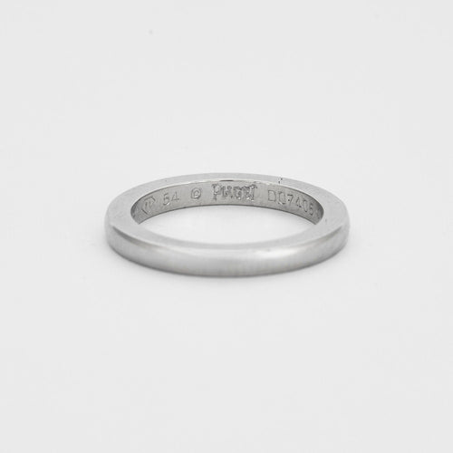 Bague 54 PIAGET - Alliance en platine avec diamant 58 Facettes B2