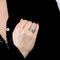 Bague 56 Bague dôme diamants 58 Facettes