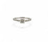 Bague 53 Cartier - Solitaire en platine et diamants 58 Facettes