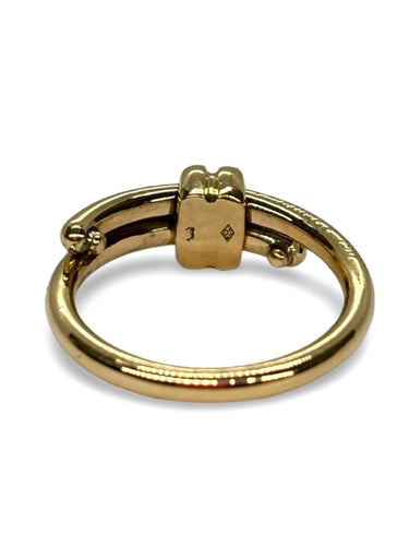 Bague 50 Bague signée Chaumet or jaune 58 Facettes 973
