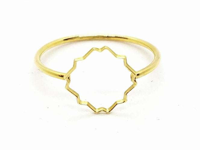 Bague 53 Bague Transparence Or jaune 58 Facettes 578926RV