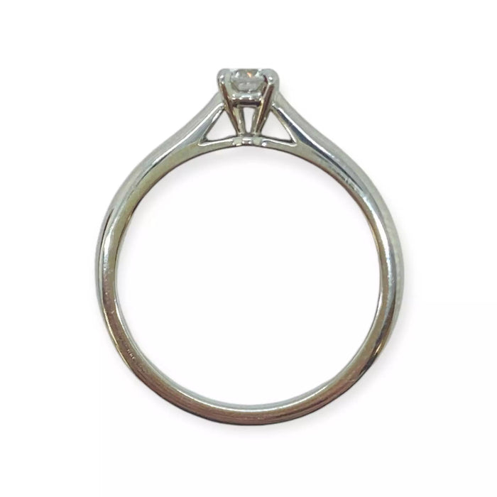 CARTIER - Bague 1895 Solitaire platine