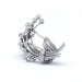 Broche Broche or blanc platine et diamants 58 Facettes 190142R