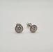 Boucles d'oreilles Boucles d'oreilles or blanc serties de diamants GIA 58 Facettes