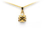 Pendentif Pendentif "coccinelle" contemporain en or jaune serti de saphirs et de diamants 58 Facettes 20754