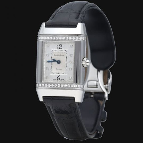 Montre Jaeger Lecoultre Montre Reverso Classique Florale Lady 58 Facettes MT41406