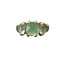 Bague 50.5 Pomellato - Bague Capri en or jaune 18k et chrysoprase 58 Facettes