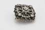 Broche Brooch antique en or jaune et argent avec diamants anciens, fin XIXe siècle 58 Facettes 10359