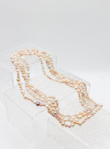 Collier Collier long perle d'eau douce 58 Facettes 250472