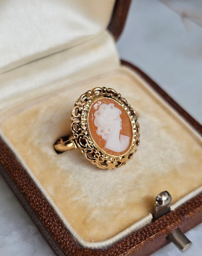 Bague 53 Bague Camée Or rose 58 Facettes 638