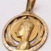 Virgin of Montserrat gold medal pendant 58 Facettes E360924A