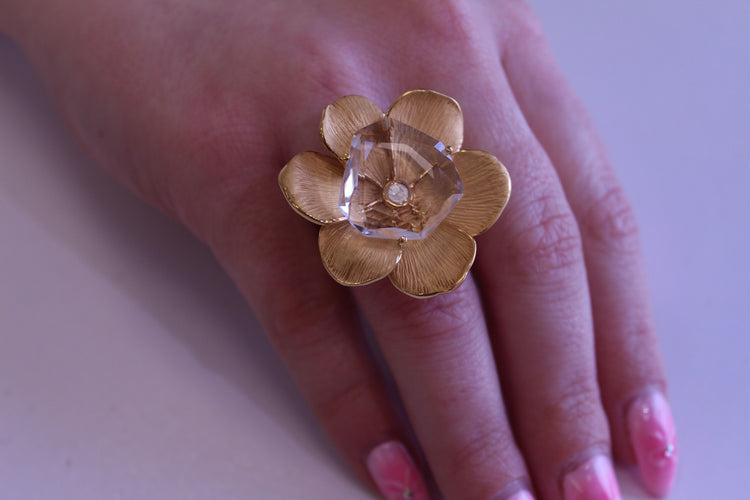 Bague 54 Carrera Y Carrera - Bague Gardenia 58 Facettes DA11558011301