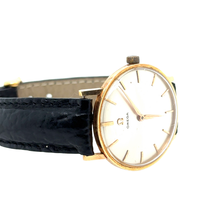 OMEGA - Montre vintage or jaune