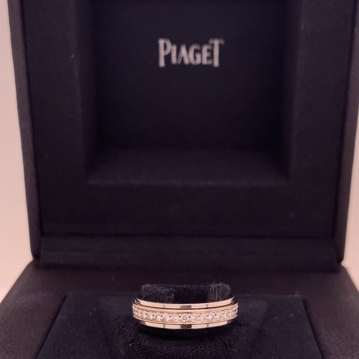 Bague 55 PIAGET - alliance diamant Possession 58 Facettes