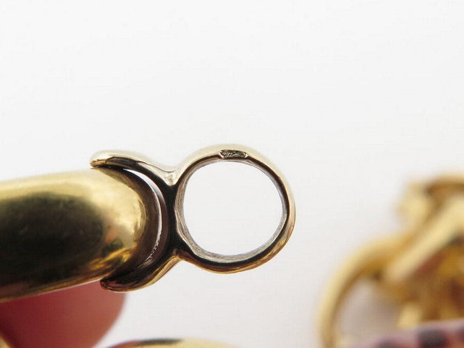 Bracelet bracelet gourmette breloques coeur zodiac t18 or jaune 18k 90.5gr charms 58 Facettes 270131