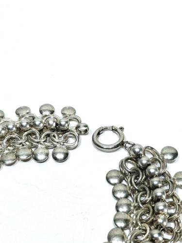 Bracelet Bracelet à motifs de boules en argent 58 Facettes