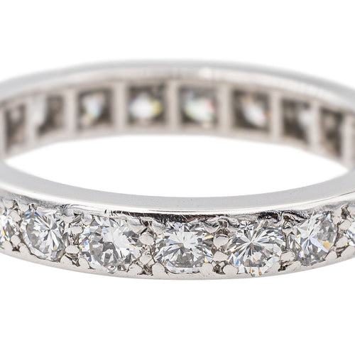 Bague 52 Bague Alliance américaine Platine Diamant 58 Facettes 3500631CN