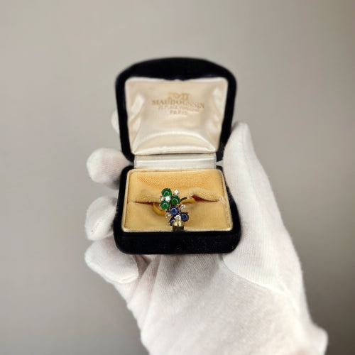 Bague 55.5 Bague Toi & Moi Marguerites - Mauboussin Paris 58 Facettes 250349R