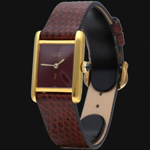 Montre Cartier Montre Tank Vermeil 58 Facettes MT42362