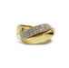 Bague 59 Bague or jaune diamants 58 Facettes 230121R