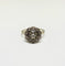 Bague 60 Bague marguerite or gris et diamants 58 Facettes