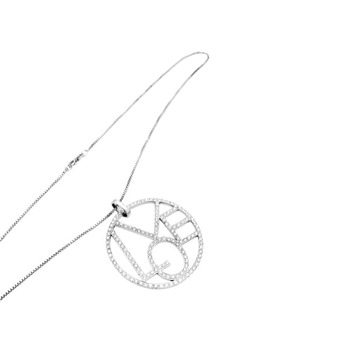 Collier Collier Cada, "Love" or blanc et diamants. 58 Facettes 35097