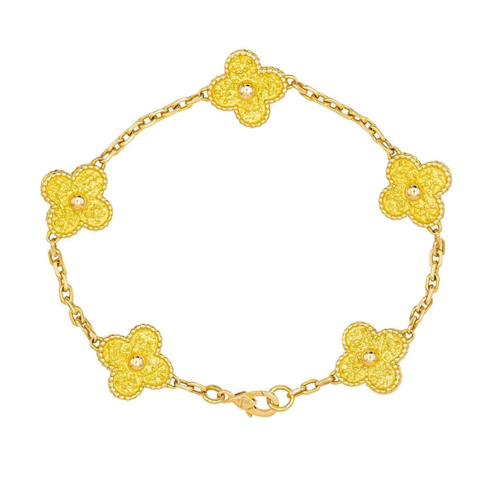 Bracelet Van Cleef & Arpels Bracelet Alhambra Or jaune 58 Facettes 3552053CN