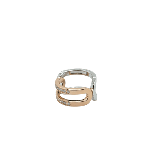 Piaget - Bague possession - Or blanc et rose - Diamants