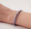 Bracelet Bracelet Tanzanites 58 Facettes