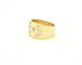 Bague Bague en or jaune sertie de diamants 58 Facettes 13051