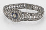 Bracelet Bracelet ancien d'époque Art Déco, richement serti de pierres précieuses 58 Facettes 10685
