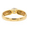 Bague 55 Bague Solitaire Or jaune Diamant 58 Facettes 578417CD