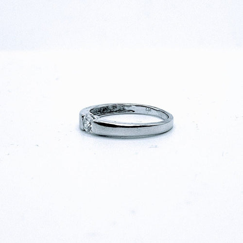 Bague Bague Solitaire Moderne Or gris Diamant 58 Facettes 240 603
