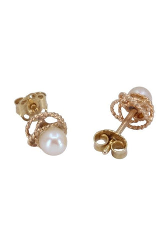 BOUCLES D'OREILLES PERLES 58 Facettes 095321